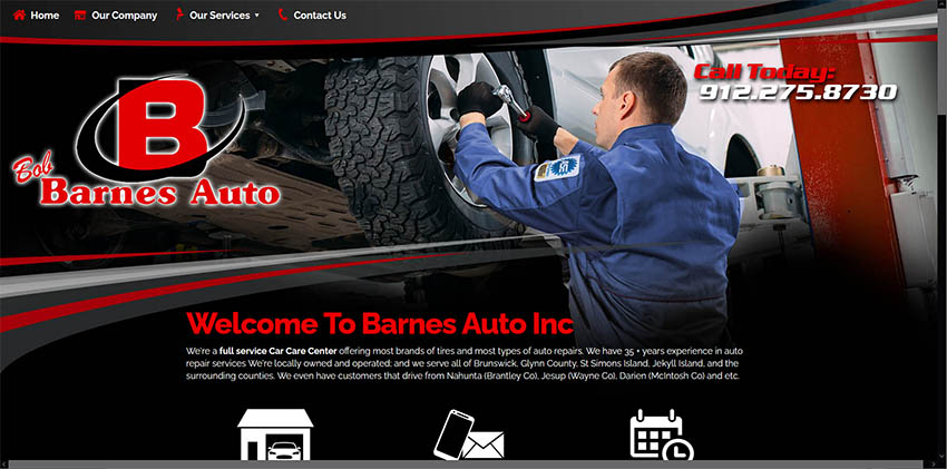 Auto Repair Website 1